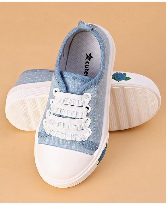 Cute Walk by Babyhug Casual Slip On Shoes - Blue