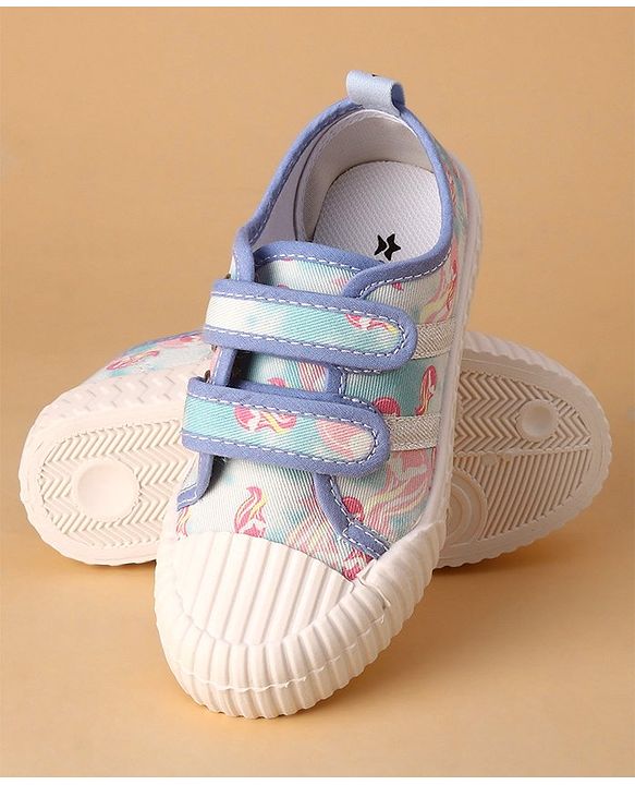Cute Walk by Babyhug Casual Shoes Velcro Closure - Blue