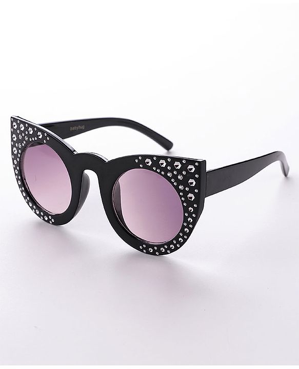 Babyhug Cat Eye Sunglasses - Black