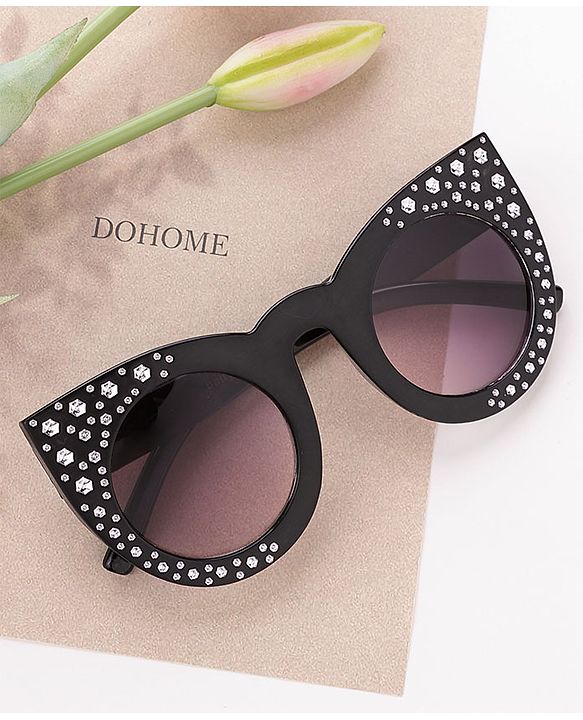 Babyhug Cat Eye Sunglasses - Black
