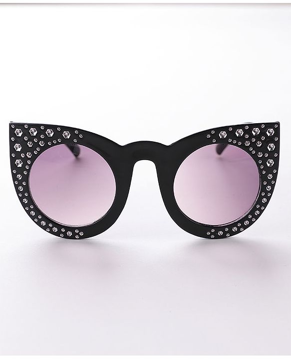 Babyhug Cat Eye Sunglasses - Black