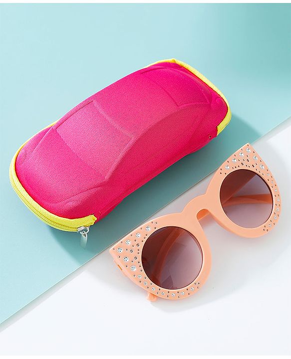 Babyhug Cat Eye Sunglasses - Light Orange