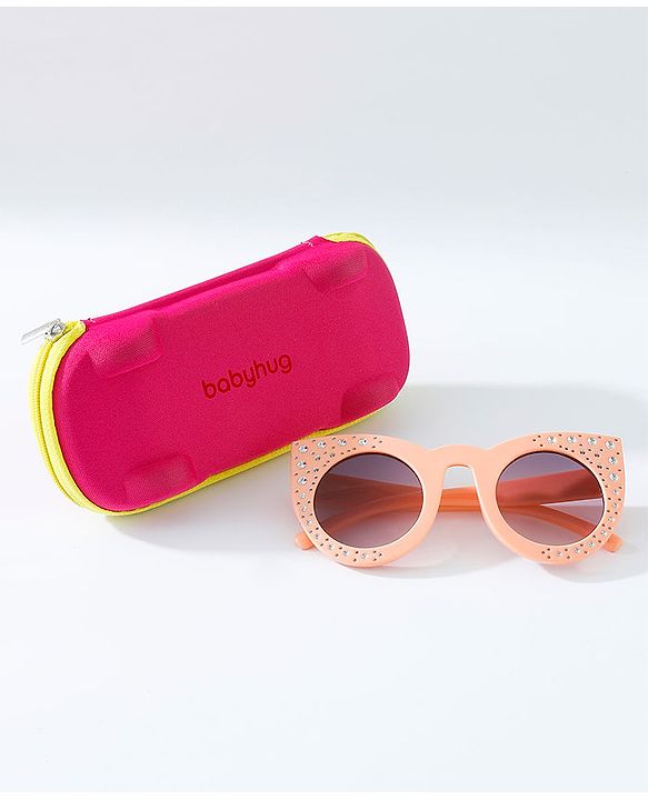 Babyhug Cat Eye Sunglasses - Light Orange
