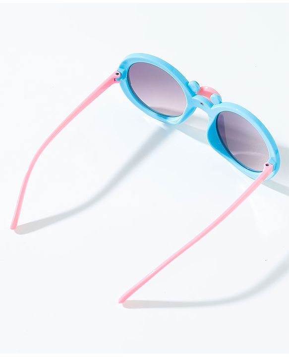 Babyhug Round Sunglasses With Duck Face - Blue