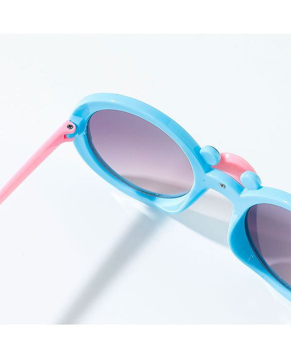 Babyhug Round Sunglasses With Duck Face - Blue
