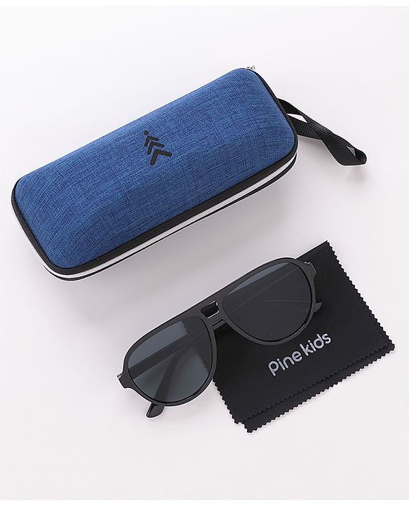 Pine Kids Sunglasses - Black