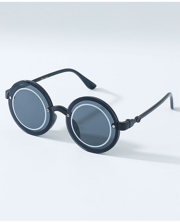 Babyhug Round Sunglasses - Black