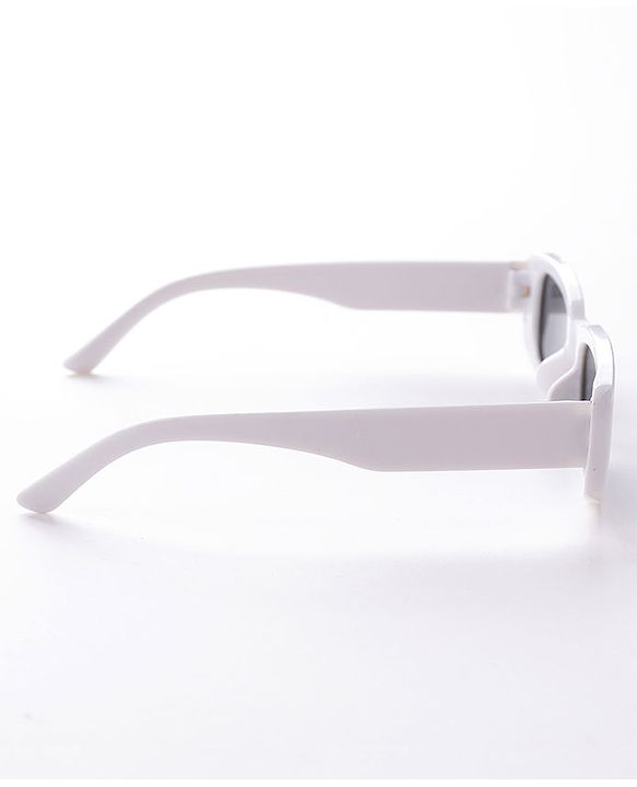 Pine Kids Free Size Rectangular Sunglasses - White