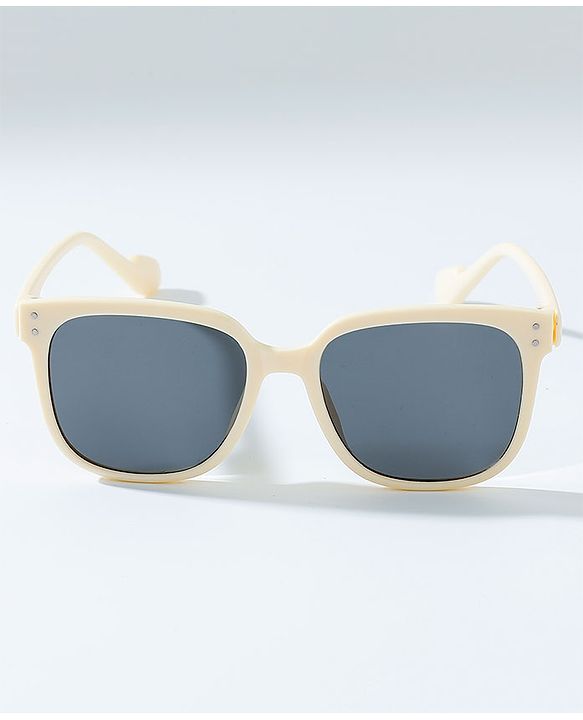 Pine Kids Sunglasses Leopard Print - Light Yellow