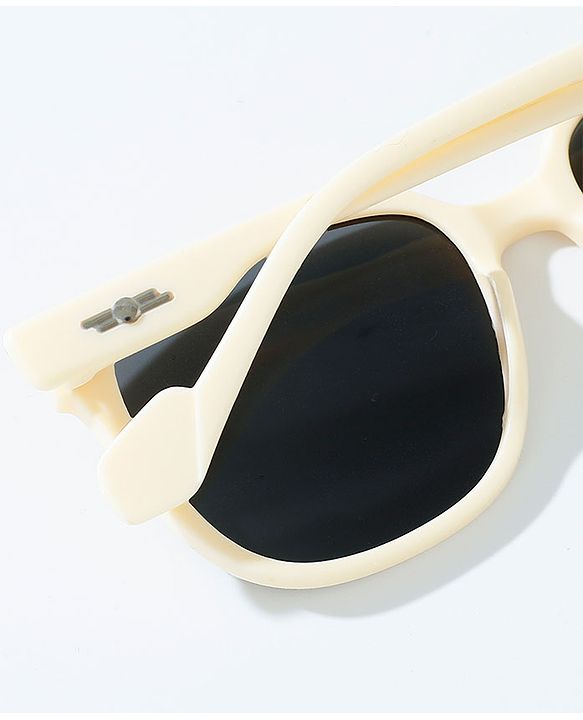 Pine Kids Sunglasses Leopard Print - Light Yellow