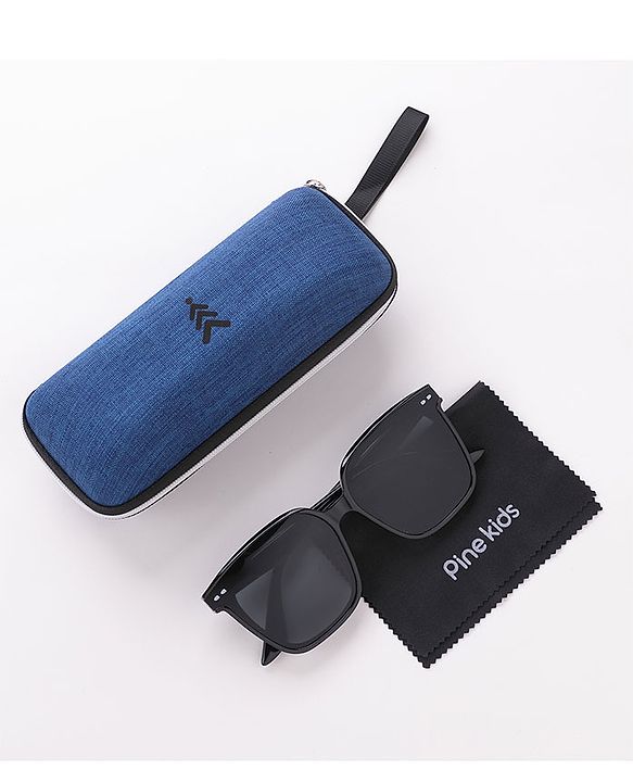 Pine Kids Free Size Sunglasses - Black