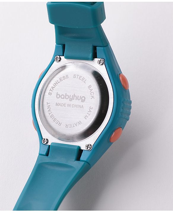 Babyhug Printed Digital Watch - Green