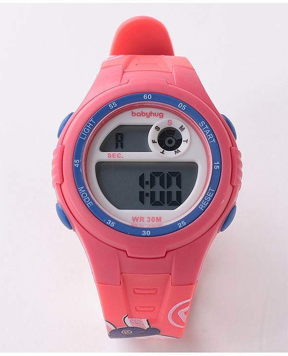 Babyhug Digital Watch -  Pink