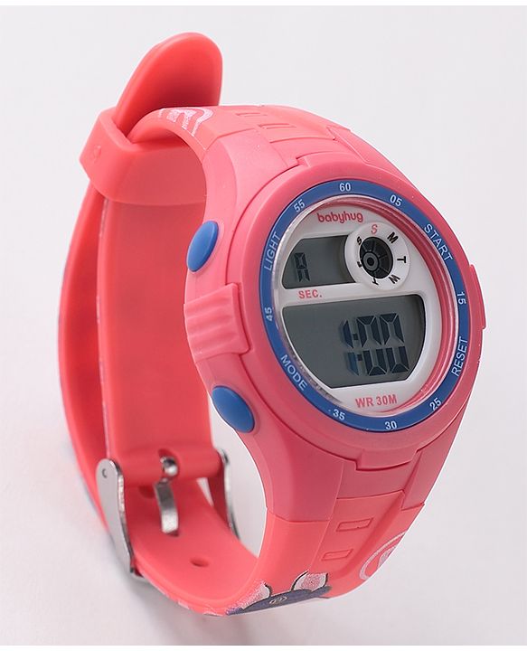 Babyhug Digital Watch -  Pink