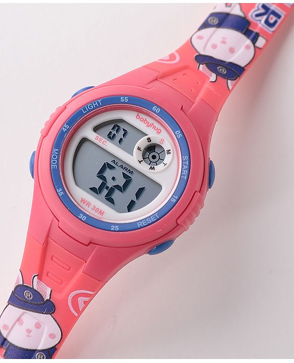 Babyhug Digital Watch -  Pink