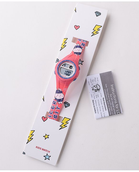 Babyhug Digital Watch -  Pink