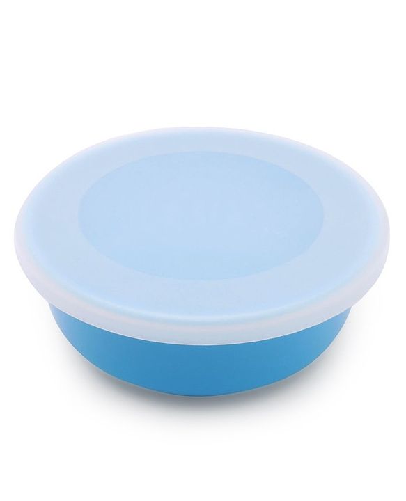 Babyhug Feeding Bowl With Lid & Spoon Pack of 4 - Multicolour