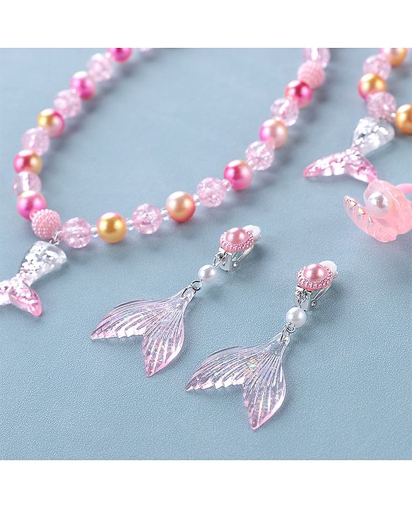 Babyhug  Free Size Jewellery Set  -Pink