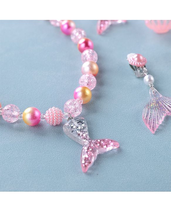 Babyhug  Free Size Jewellery Set  -Pink