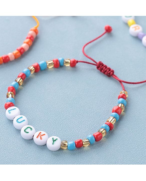Babyhug Bracelets Free Size Pack of 4  - Multicolor