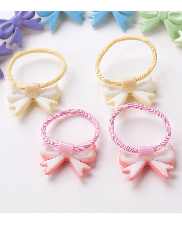 Babyhug Rubber Bands & Scrunchies Sets Free Size - Multicolour
