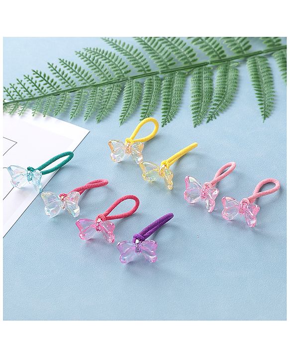 Babyhug Rubber Bands & Scrunchies Sets Free Size - Multicolour