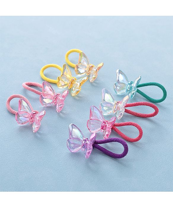 Babyhug Rubber Bands & Scrunchies Sets Free Size - Multicolour