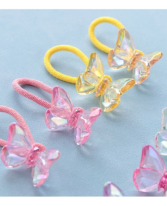 Babyhug Rubber Bands & Scrunchies Sets Free Size - Multicolour