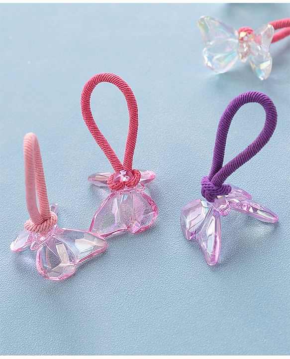Babyhug Rubber Bands & Scrunchies Sets Free Size - Multicolour