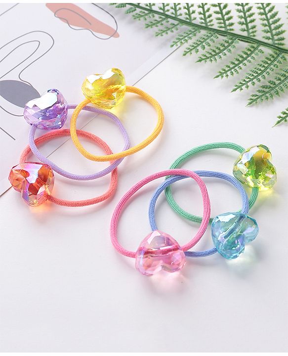 Babyhug Rubber Bands & Scrunchies Sets Free Size - Multicolour