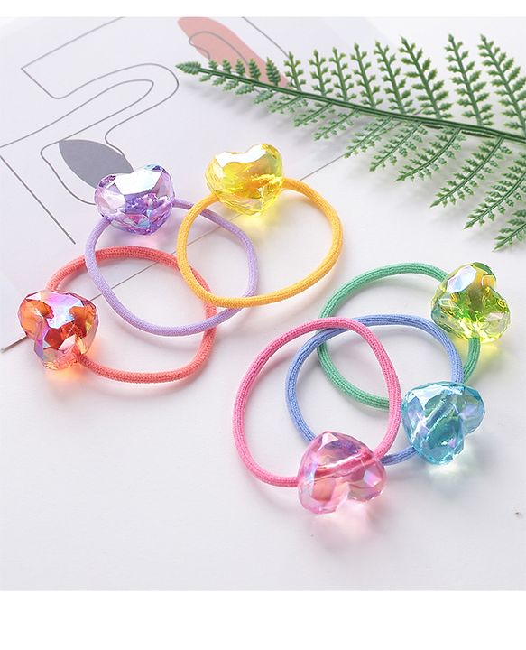 Babyhug Rubber Bands & Scrunchies Sets Free Size - Multicolour