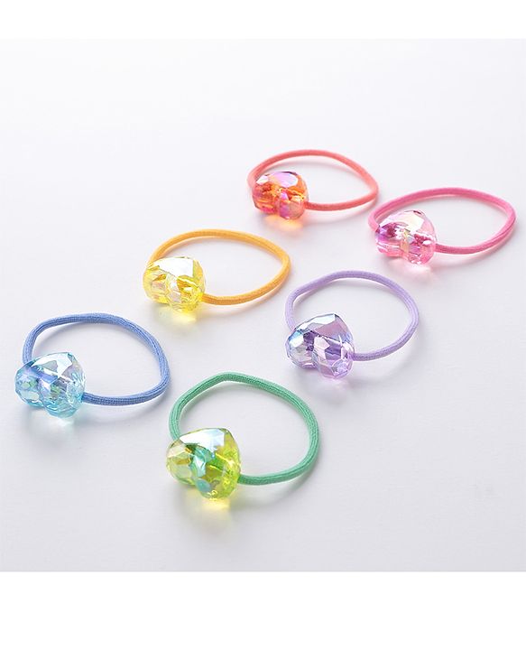 Babyhug Rubber Bands & Scrunchies Sets Free Size - Multicolour