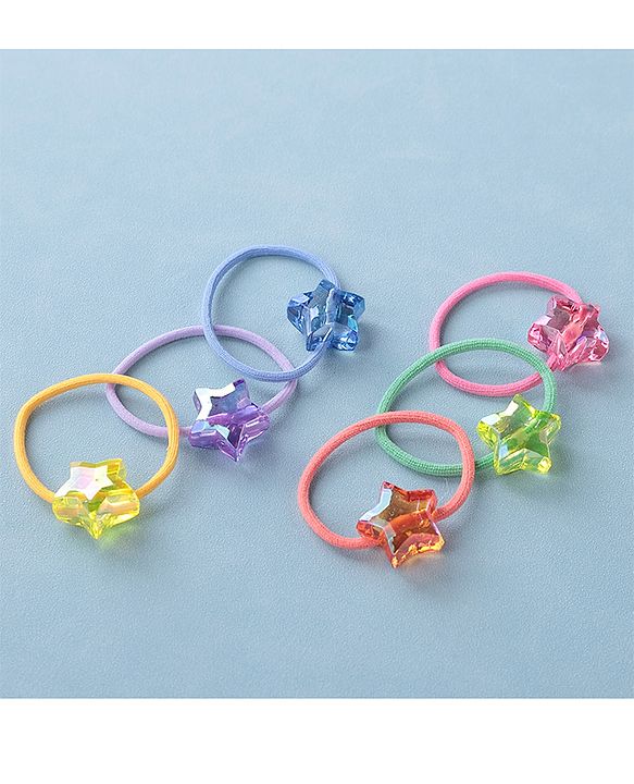 Babyhug Rubber Bands & Scrunchies Sets Free Size - Multicolour