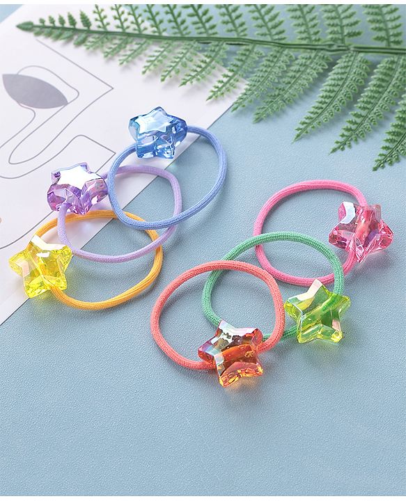 Babyhug Rubber Bands & Scrunchies Sets Free Size - Multicolour