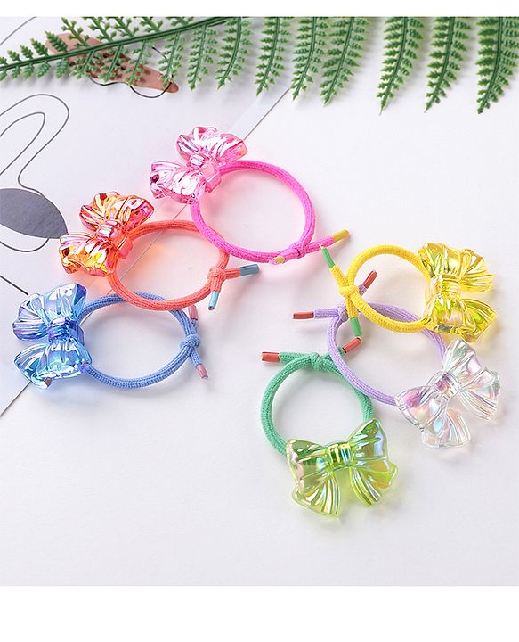 Babyhug Rubber Bands & Scrunchies Sets Free Size - Multicolour