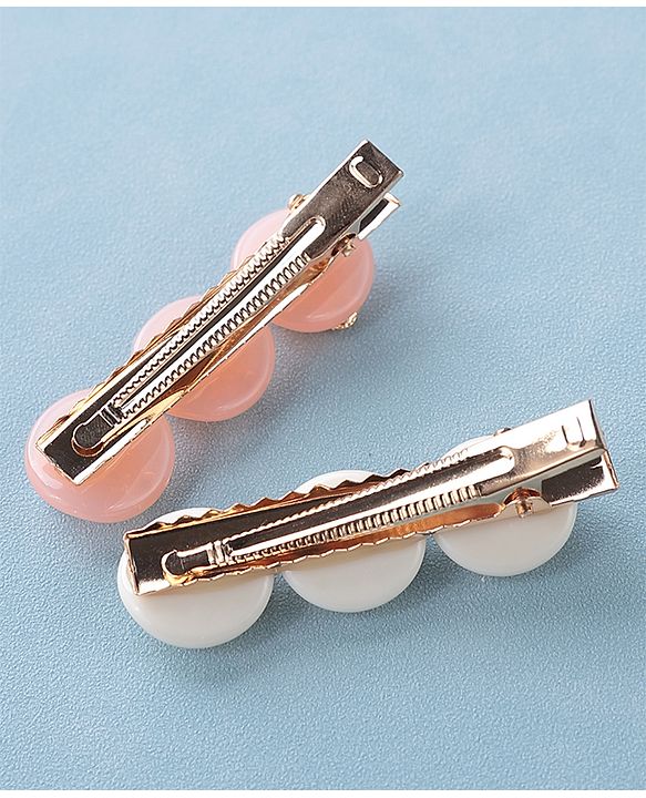 Babyhug Hair Pins And Clips Set Free Size - Multicolor