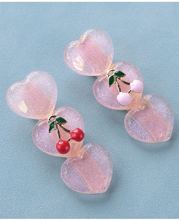 Babyhug Hair Pins And Clips Set Free Size -  Light Purple