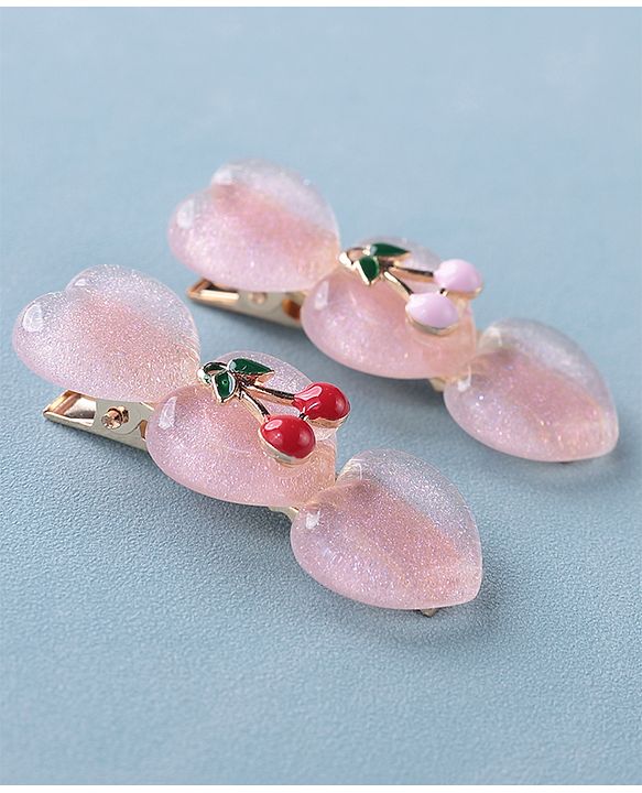 Babyhug Hair Pins And Clips Set Free Size -  Light Purple