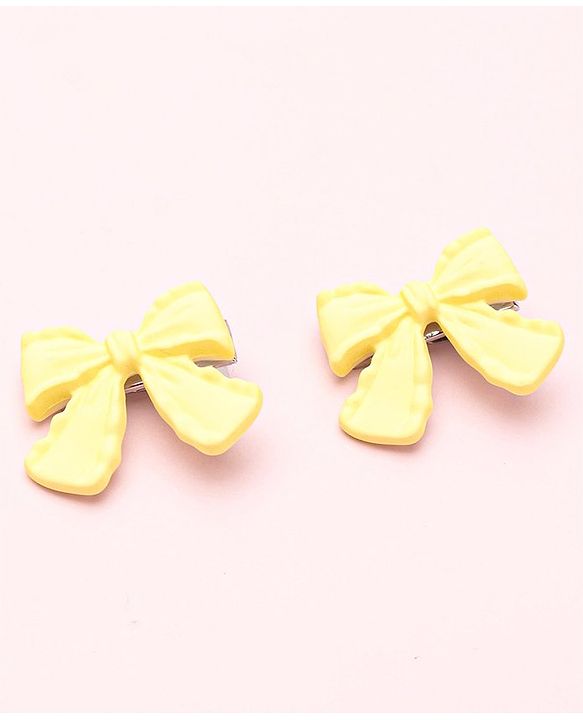 Babyhug Free Size Hair Clips Bow & Butterfly Clips  Pack of 10 - Multicolor