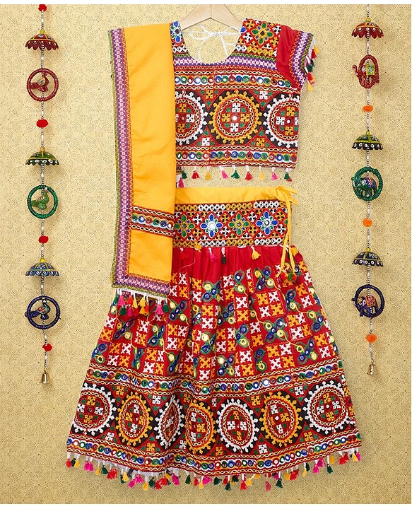 Rent or Buy Female Rajasthani Folk Costume for Girls Online in India