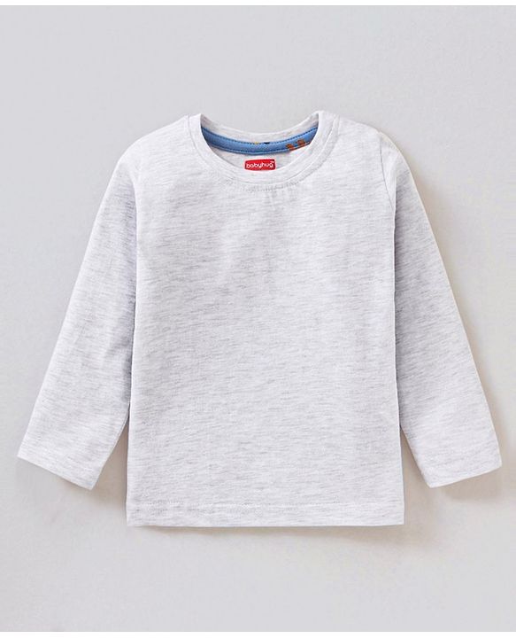Babyhug Dungaree and Full Sleeves T-Shirt Set Fox Print - White and Blue
