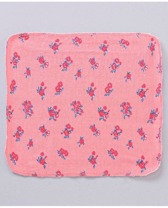 Babyhug Terry Hand and Face Towel Pack of 6 - Multicolor