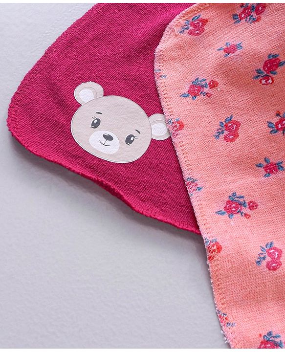 Babyhug Terry Hand and Face Towel Pack of 6 - Multicolor