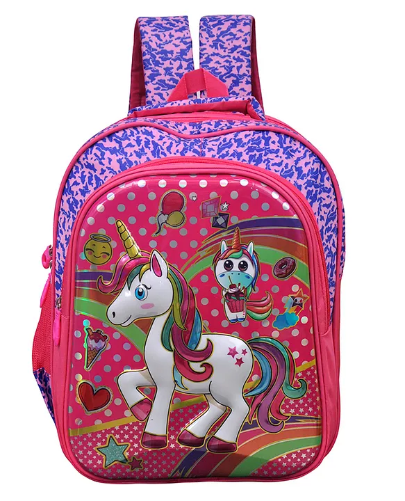 Buy Mibasies Kids Unicorn Backpack for Girls Rainbow School Bag Online at  desertcartINDIA