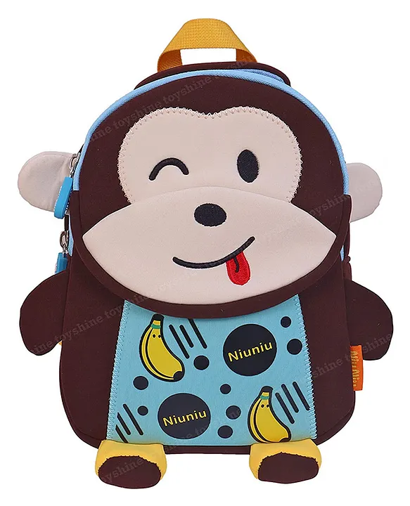 Monkey discount school bag