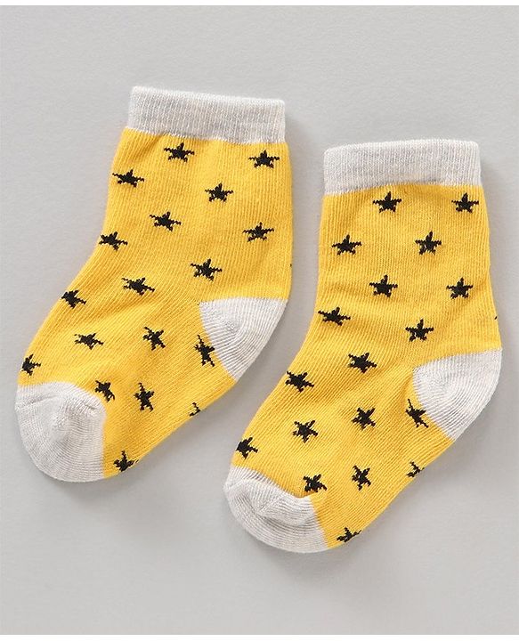 Cute Walk by Babyhug Ankle Length Antibacterial Socks Stripes Print Pack Of 7 - Multicolor