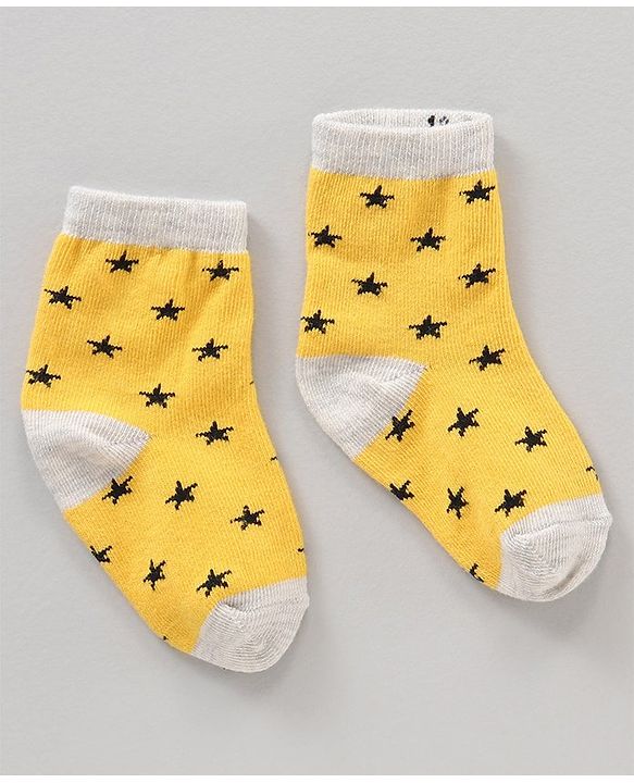 Cute Walk by Babyhug Ankle Length Antibacterial Socks Stripes Print Pack Of 7 - Multicolor