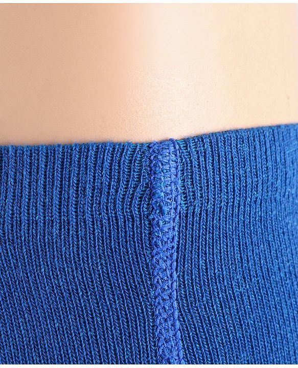 Cute Walk by Babyhug Anti-Bacterial Footed Tights Raibow & Stars Design - Blue