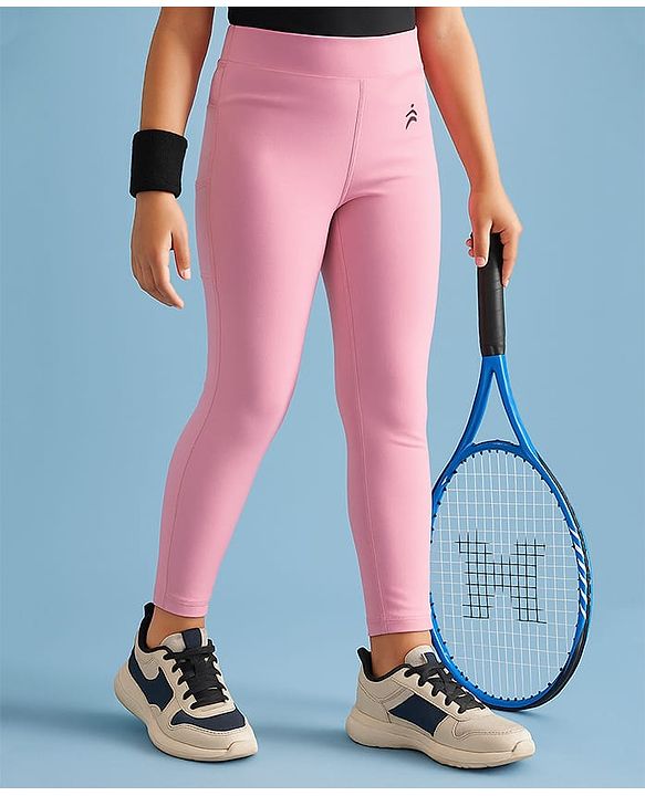 Pine Active Full Length Super Stretch Leggings - Pink