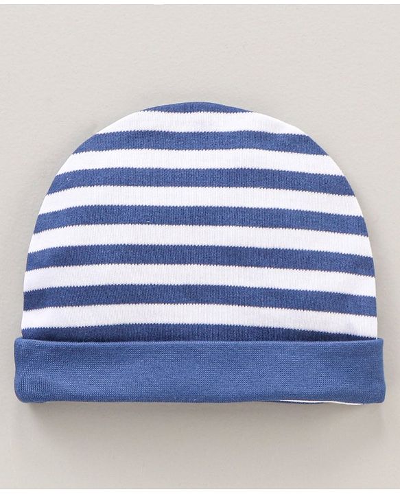 Babyhug 100% Cotton Mitten & Booties Cap - Diameter 10 cm
